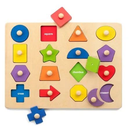 Montessori peg puzzle