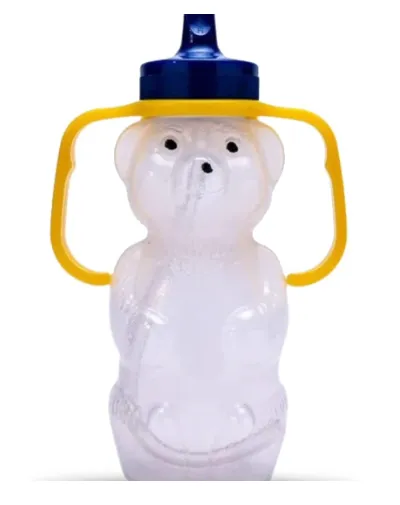 Bear straw cup