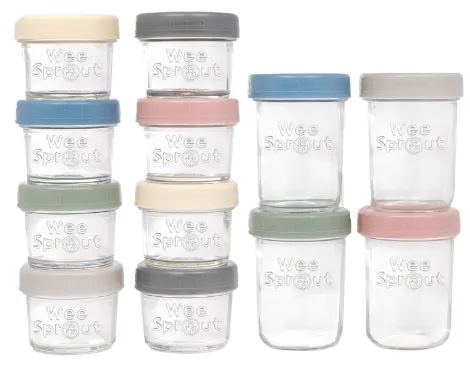 Glass food storage