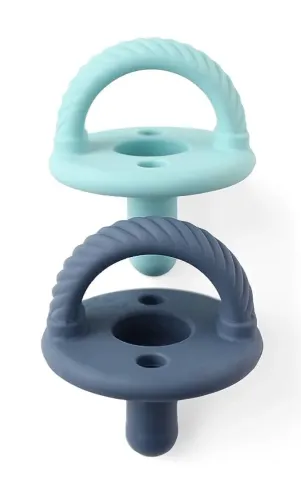 Silicone pacifiers